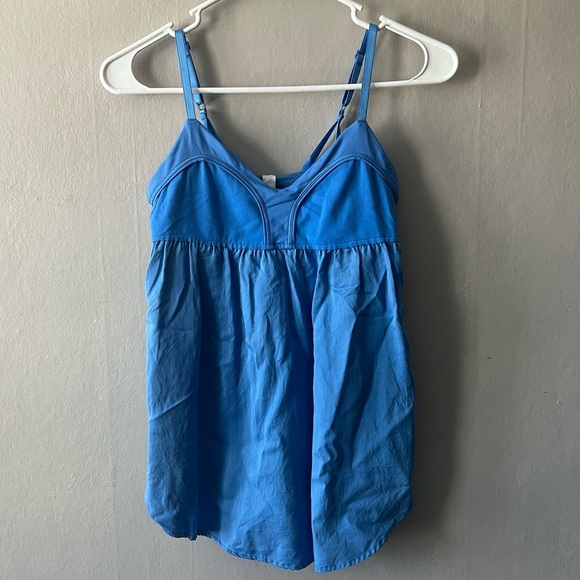 Lululemon Blue Find Bliss Tank Top Size 4 - Picture 1 of 7